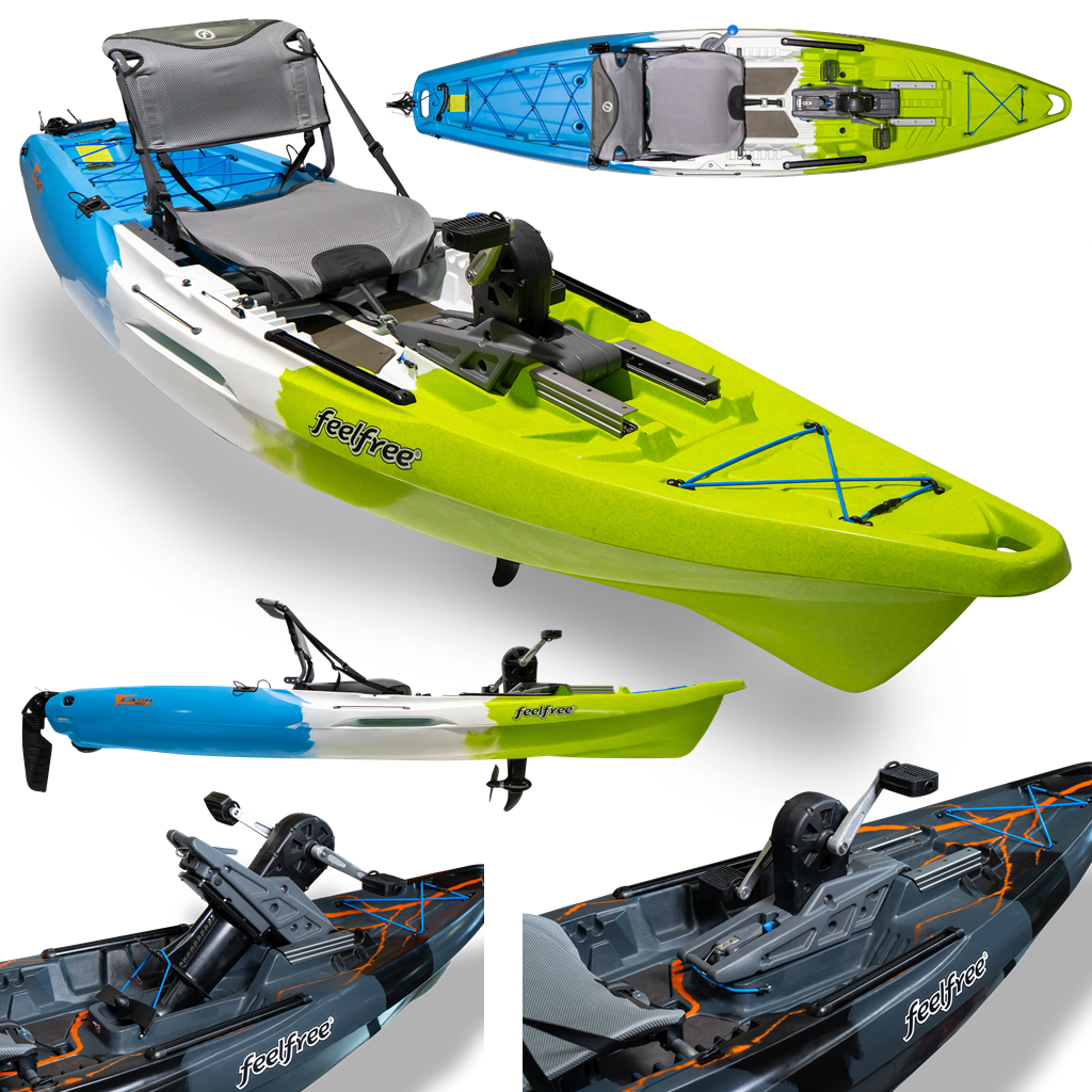FeelFree Flash - Pedal Drive Fishing Kayak