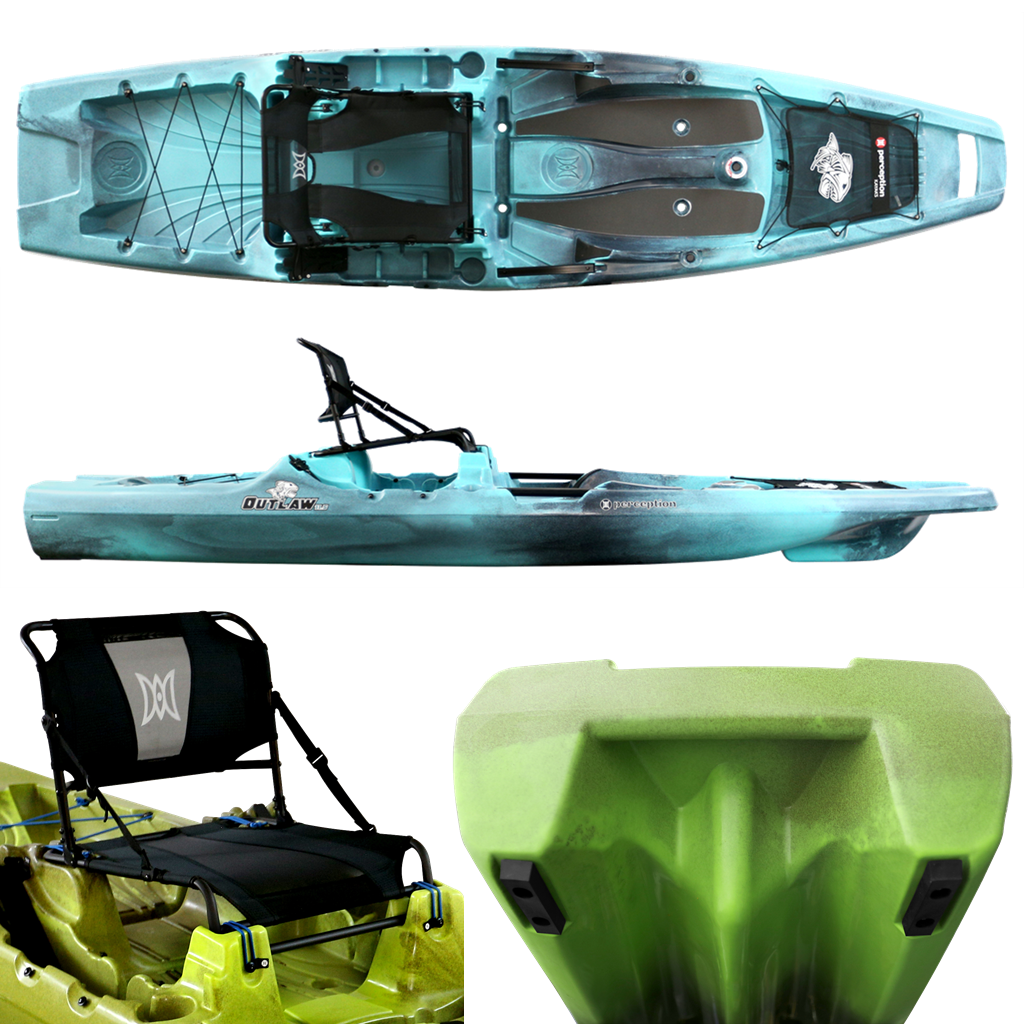 Perception Outlaw 11.5 - Sit on Top Fishing Kayak