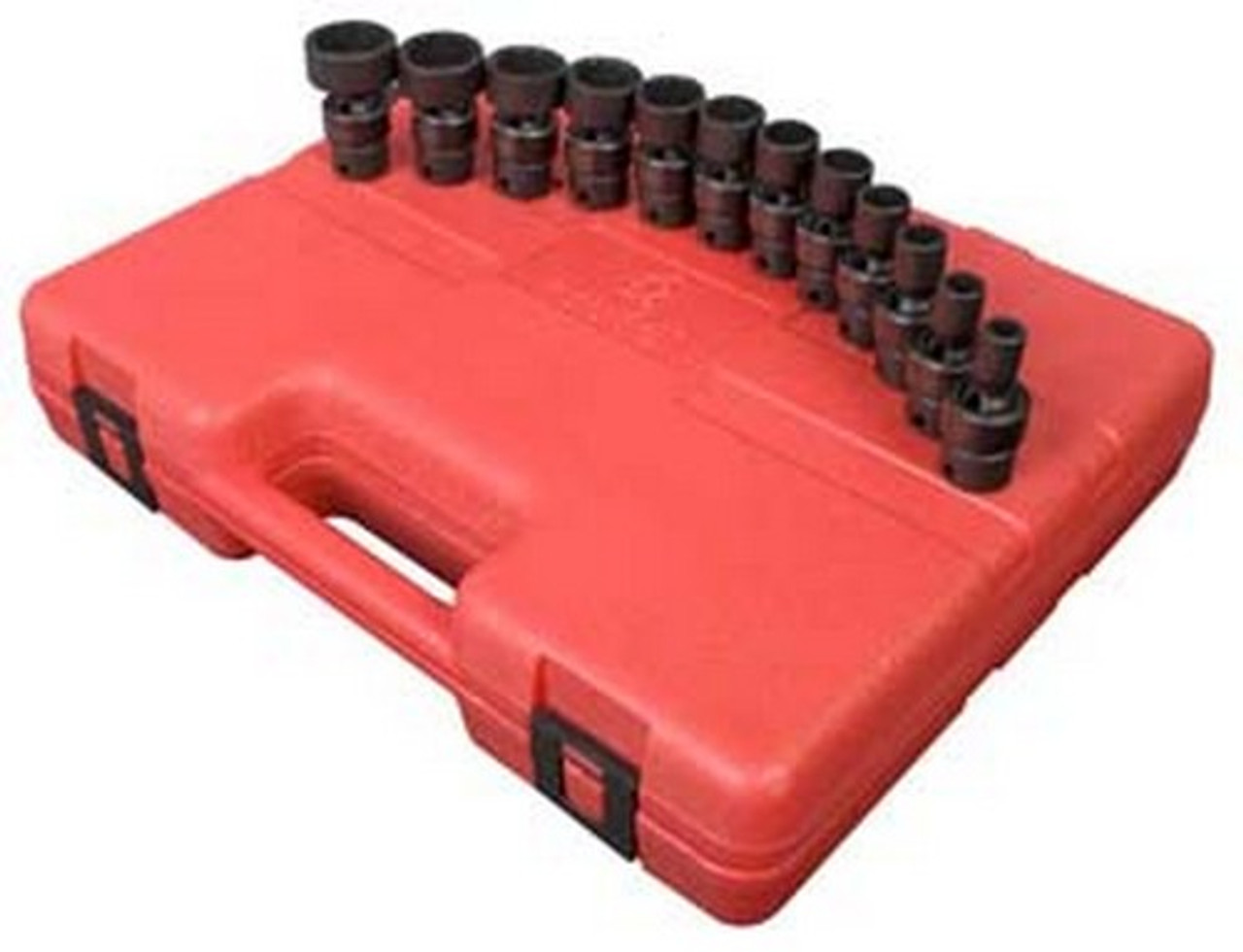 Sunex Tools 3690 12 Piece 3/8 Drive 12 Point Universal Impact Socket Set