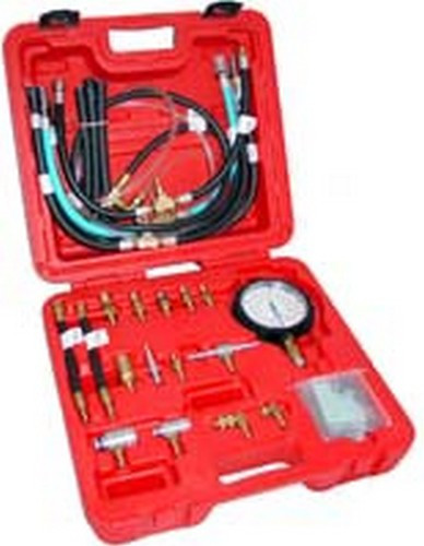 Lang Tools Drucktester TU-469 - Kraftstoffdruck Messgerät Mit Schrader Adapter