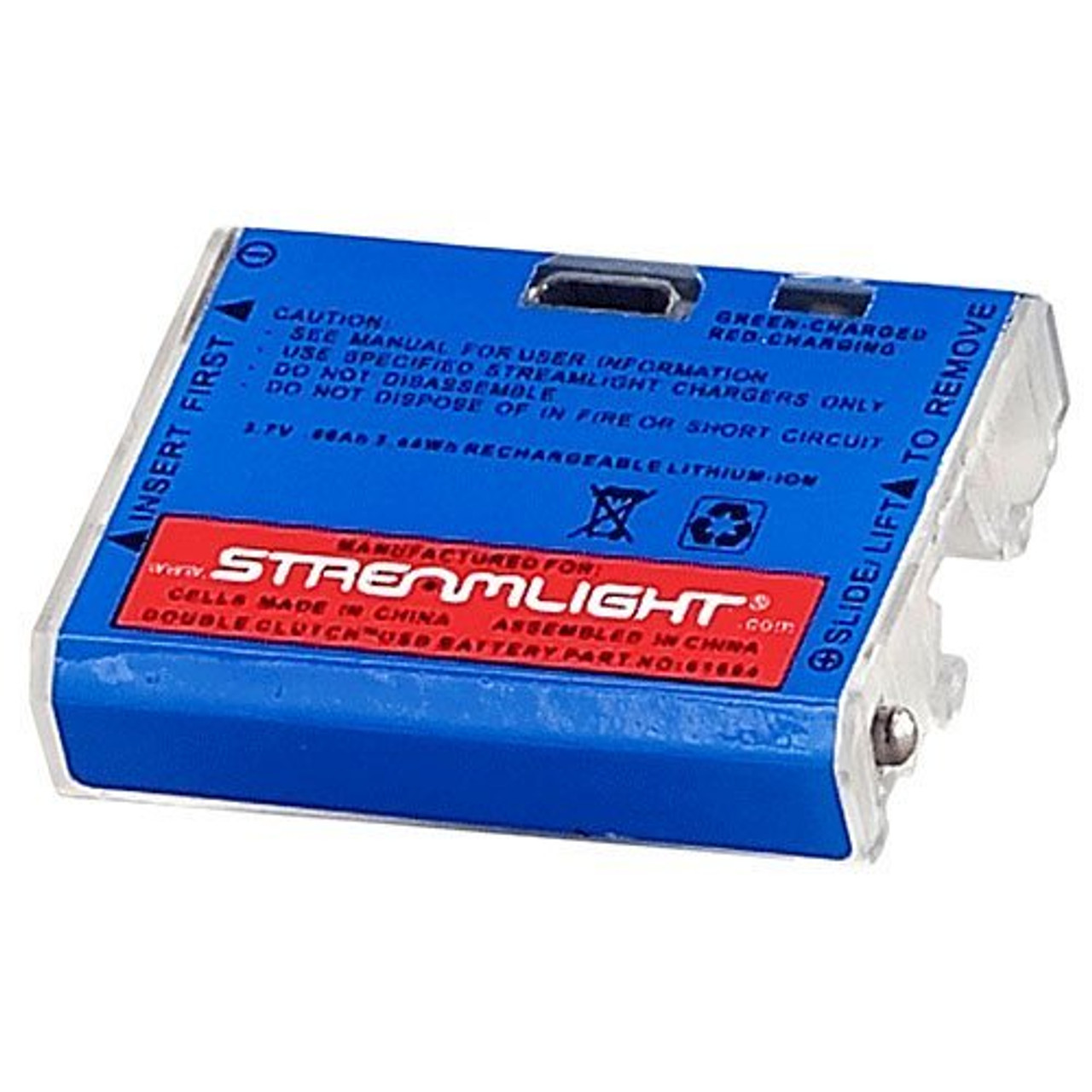 Streamlight 61604 ダブルクラッチリチウムポリマーバッテリー USB 懐中電灯用