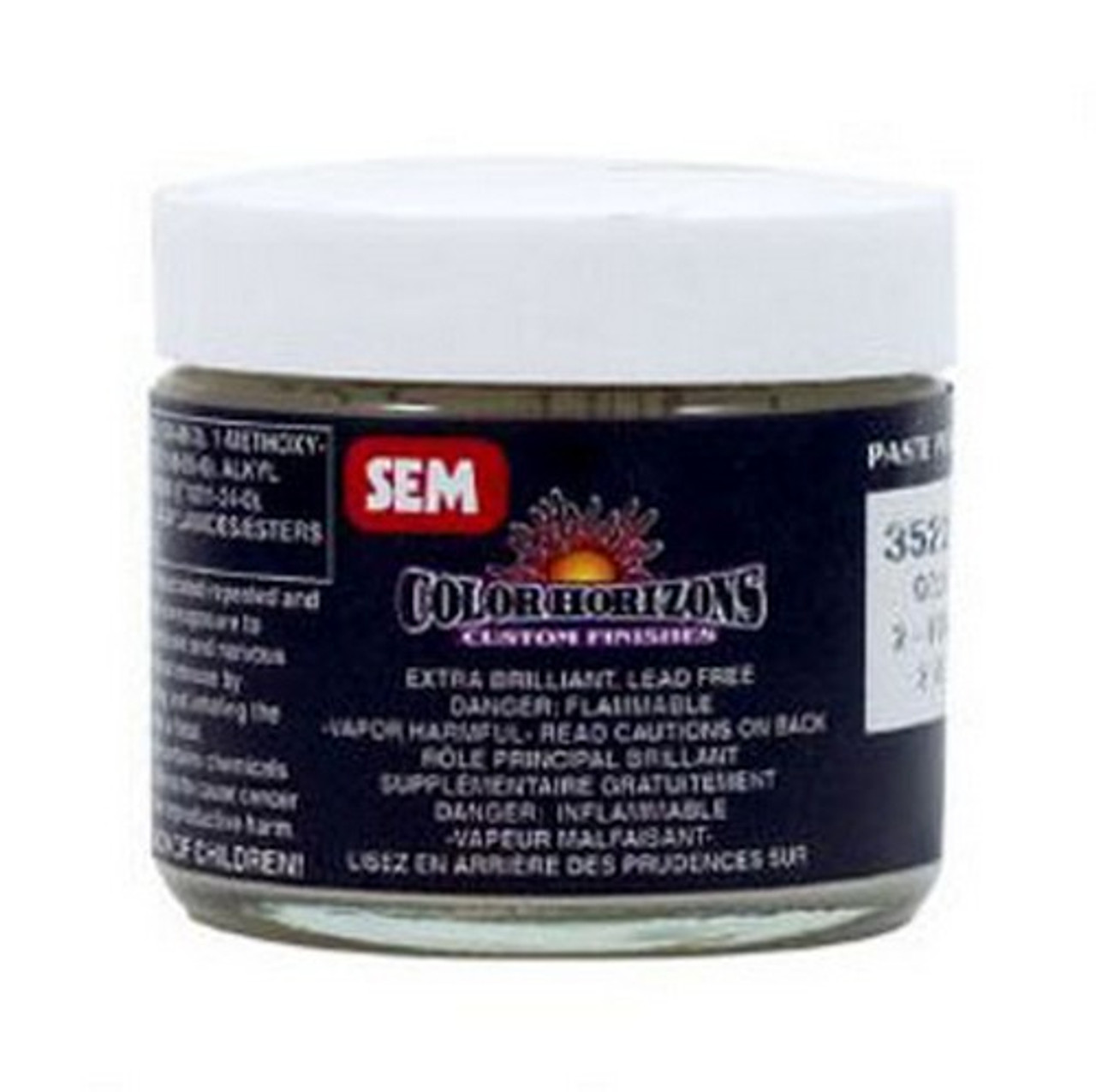 SEM Paints 35202 Color Horizon Paste Pearls- Platmium- Barattolo da 2 oz