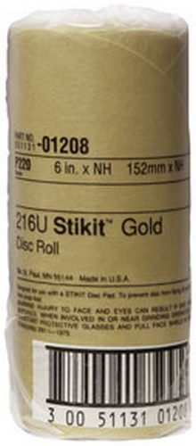 3M™ Stikit™ Gold Abrasive Sheet Roll 236U - Mass Technologies - 3M