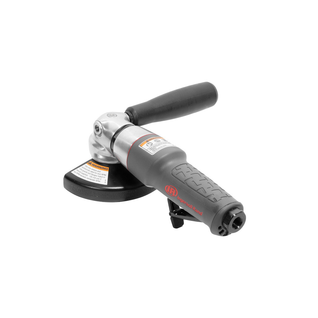 Ingersoll Rand Air Angle Grinder 4.5” Wheel Diameter 5/8”11” Spindle (3445MAX) JB Tools