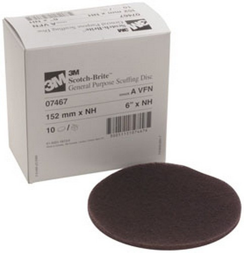 Scotch-Brite Hookit Production Clean And Finish Disc, 5" X NH, A VFN, 40 Per Pack