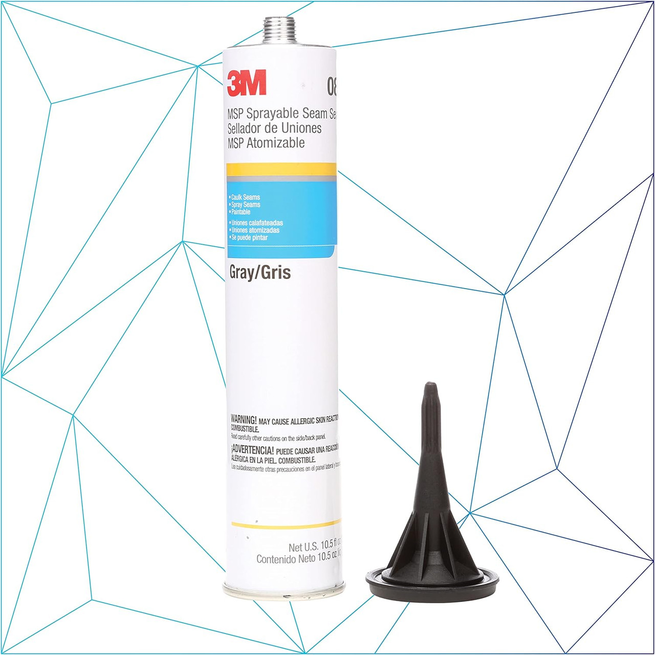 3M 10.5 fl oz Gray MSP Sprayable Seam Sealer (8374) | JB Tools