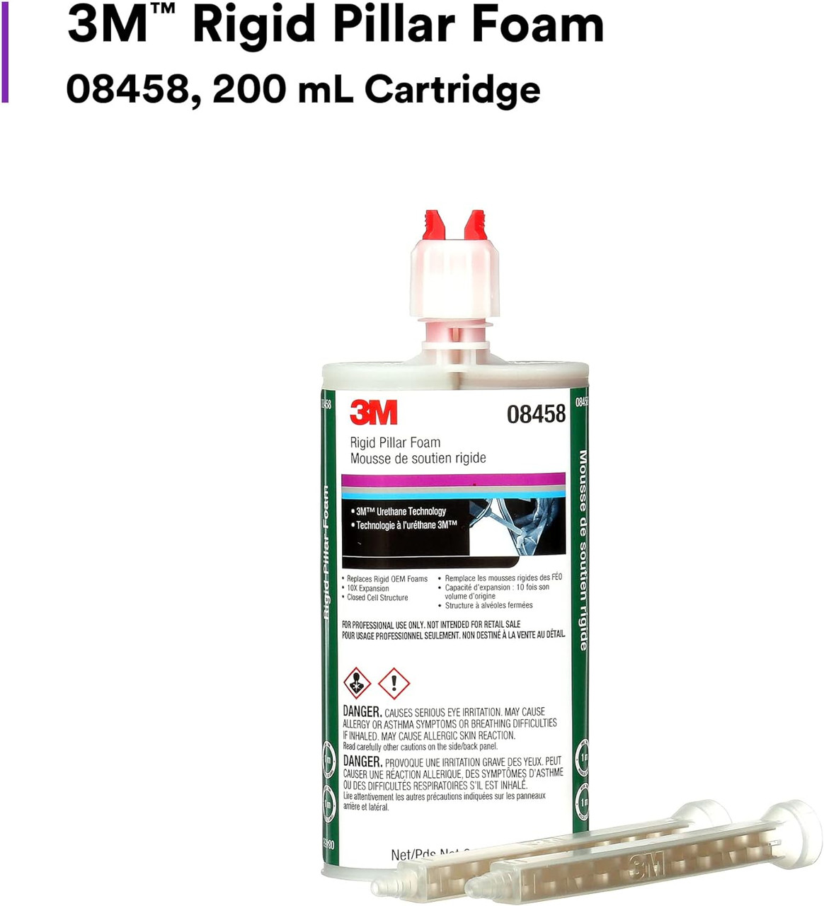 3M 08458 $44.73 Pillar Foam, NVH 3M 08458 $44.73 Pillar Foam, NVH
