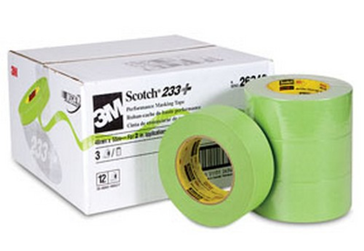 3M 26340CS 2" Scotch Premium Automotive 233+ Masking Tape JB Tools