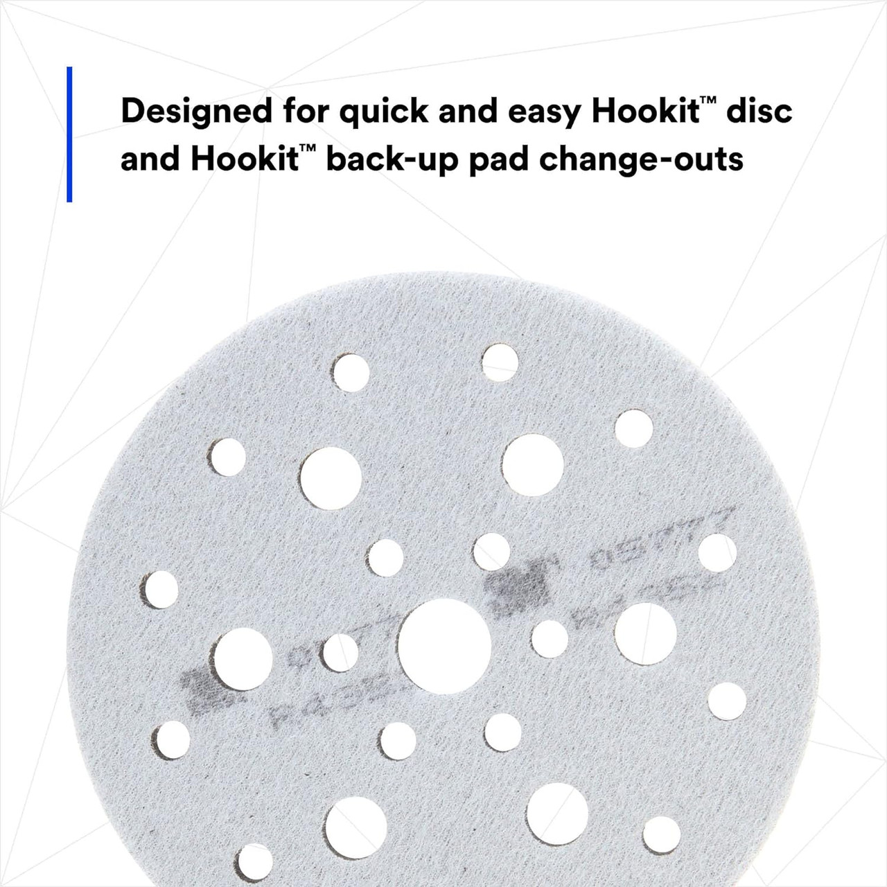 3M 5777 Hookit Soft Interface Pad, 6 x 1/2 x 3/4" | JB Tools