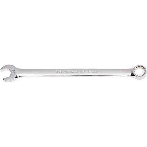 GearWrench 81669 Kombinationsschlüssel 12 Mm – Lange Ausführung, Verchromt – Mit Surface-Drive Für Besseren Grip