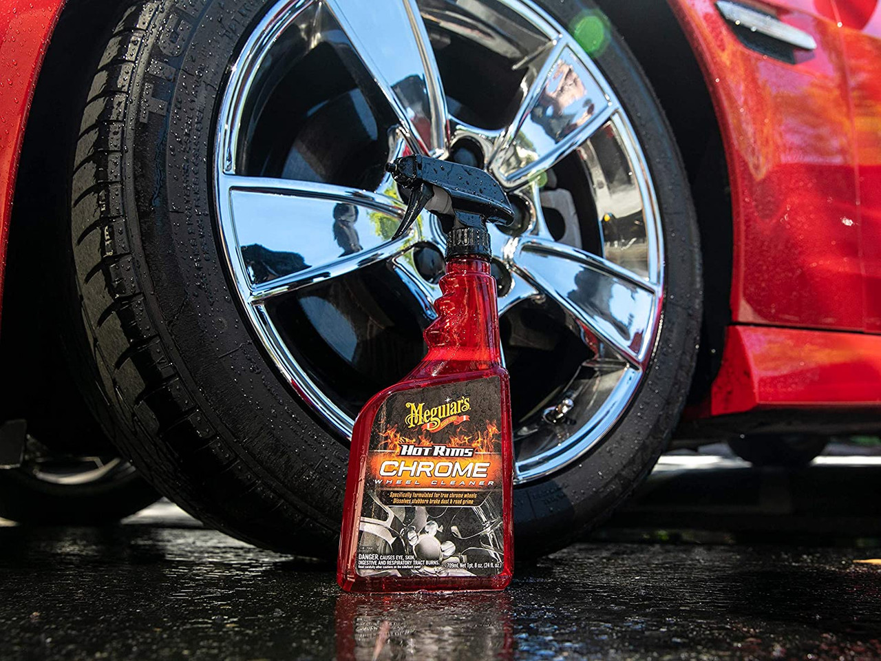 Meguiars G14324 Hot Rims Aluminum Wheel Cleaner 24oz