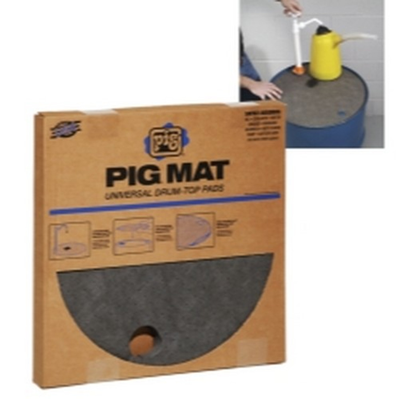 New Pig 25101 Universal Light-Weight Absorbent Mat Pads [Tablet of 15]