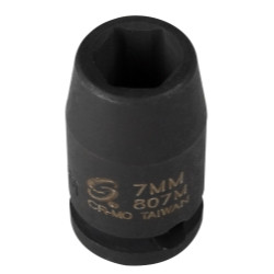 Sunex 536 MD 1/2 Zoll Antrieb 36 Mm Sechskant Schlag-Stecknuss – Aus Chrom-Molybdän-Stahl, Mit Radius-Ecken