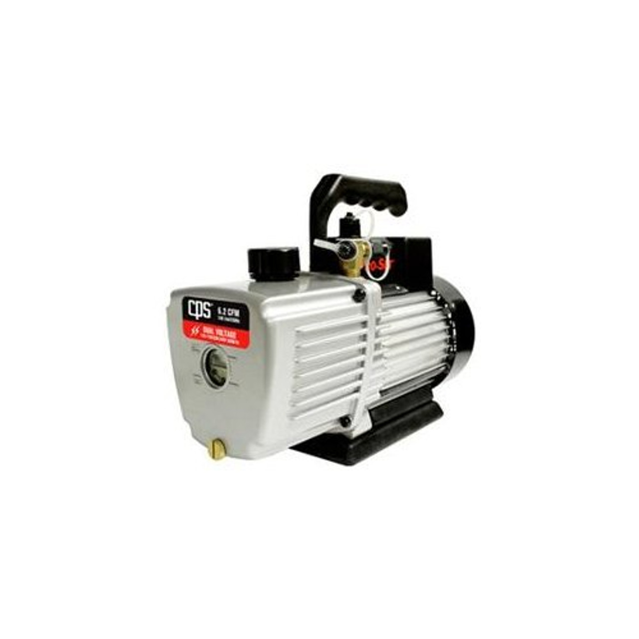 CPS Products VP6S 6 CFM Single-Stage, Dual Voltage (115 / 230V) Vacuum Pump