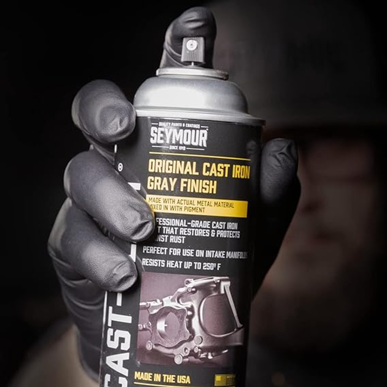 Seymour Paint SEY-16-054 Stainless Steel Rust Protective Spray Paint - Stainless  Steel Spray 16 Oz. Can, 13 Oz. Net Wt