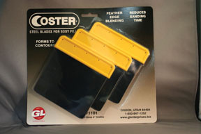 GL Enterprises 1101 Coster Steel Auto Body Spreaders, 3 Steel Spreaders