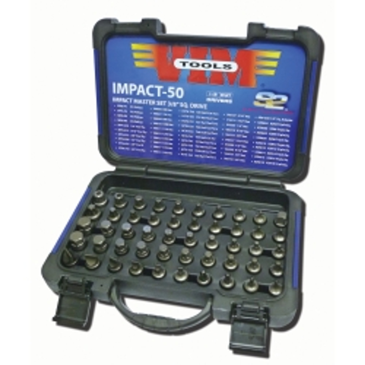 VIM Tools IMPACT50 50 piece Impact Master Set - 3/8