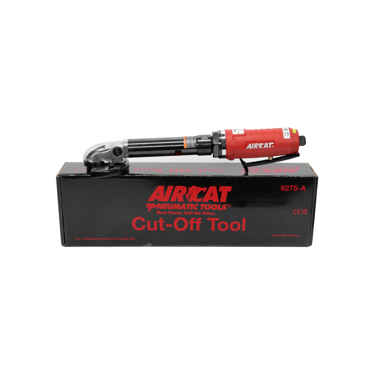 Aircat Cut-Off Tool 4" Cut-Off Tool with 1.0 Hp Motor and Spindle Lock  (6275-A) JB Tools