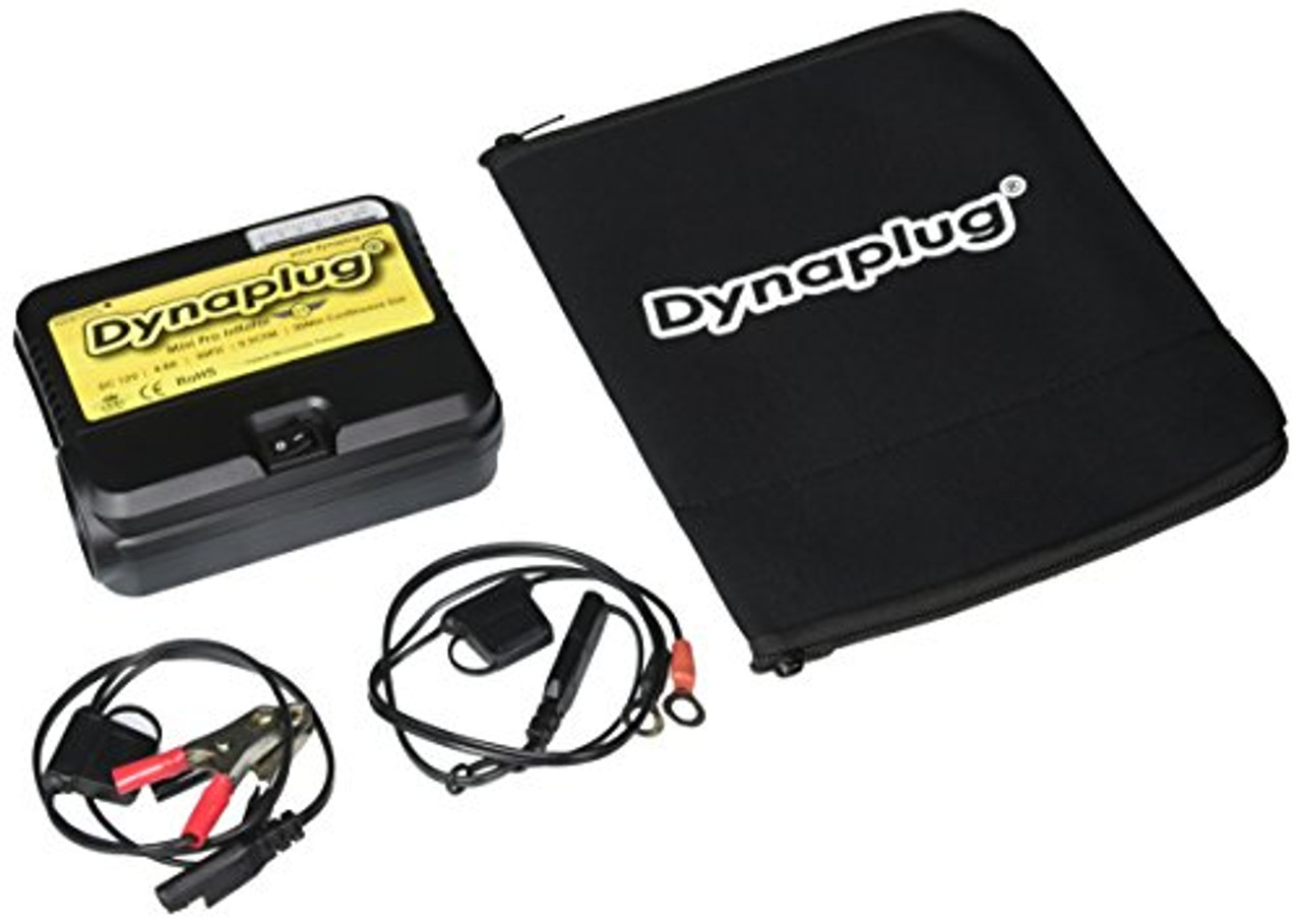 Dynaplug DMPI-1441 ミニ プロ 12 ボルト インフレーター タイヤ ポンプ (デュアル コンセント電源プラグ付き) JB  Tools