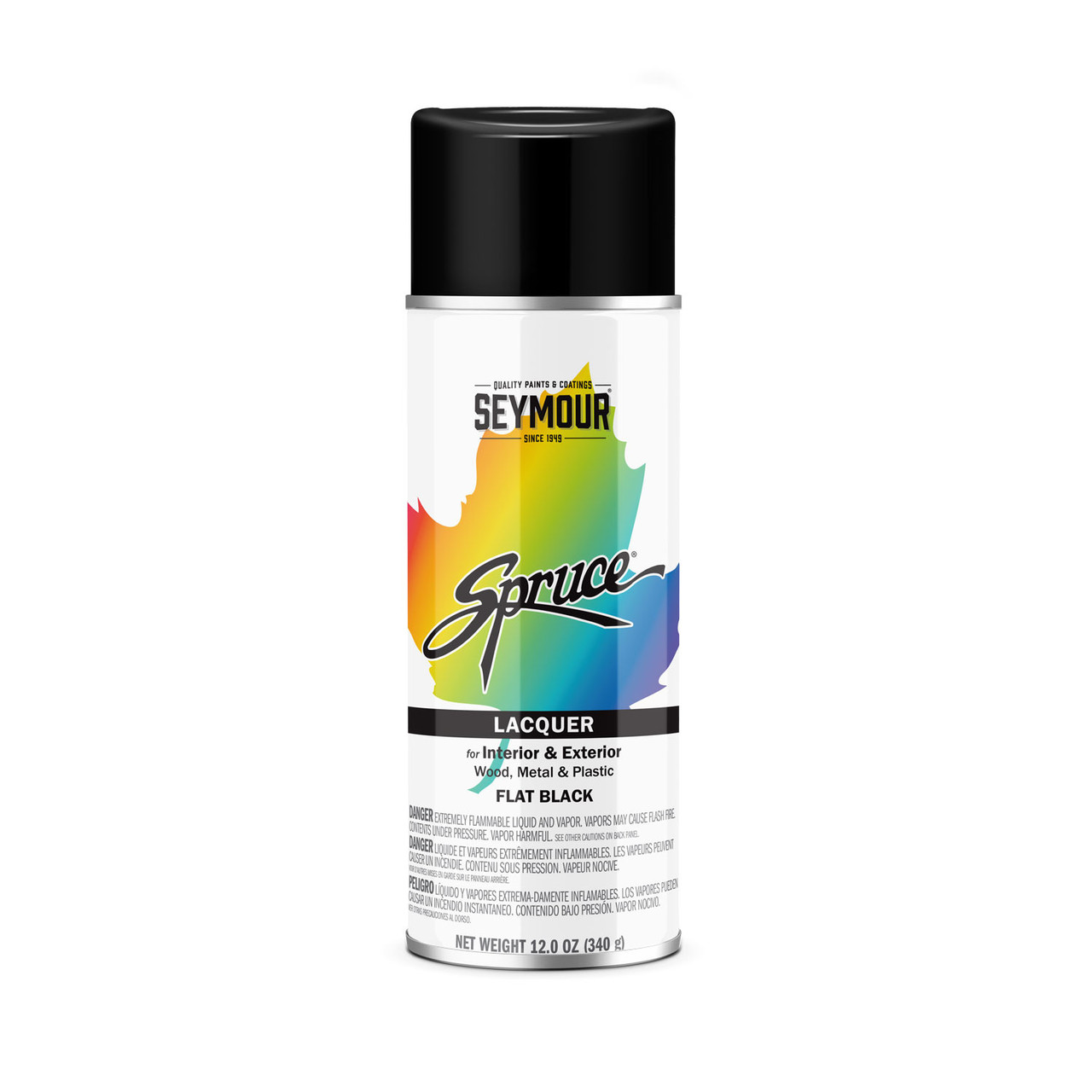 セイントモール Seymour Paints 98-30 Spruce Metallics & Lacquers Spray Paint, Flat