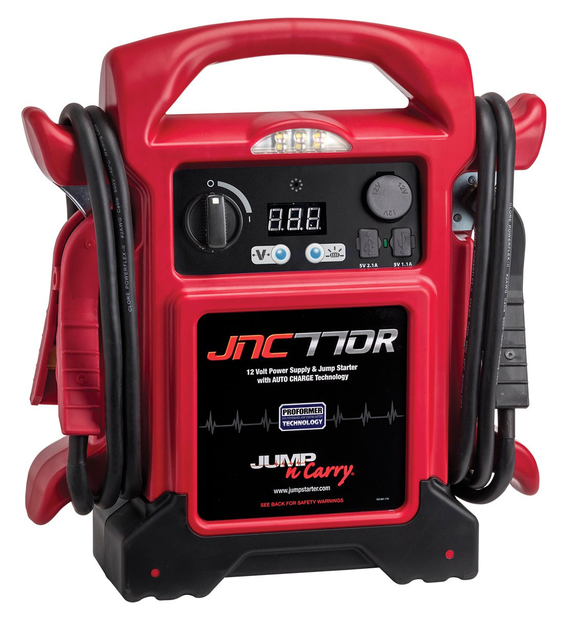 Solar JNC770R 1700 Peak Amp Premium 12 Volt Jump Starter | JB Tools