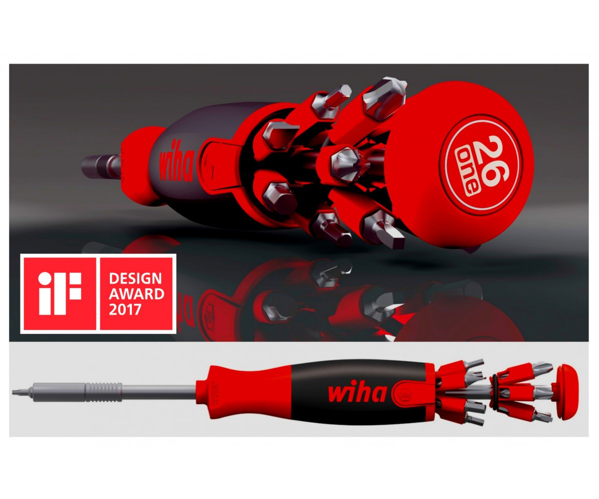Wiha Tradesman Ultra Driver 26-In-1 Screwdriver Tool (77790) | JB