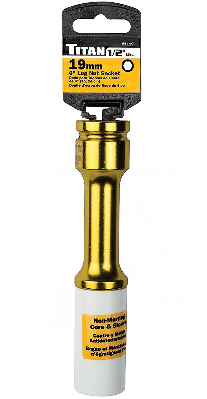 Titan Tools XL Lug Nut Socket 1/2