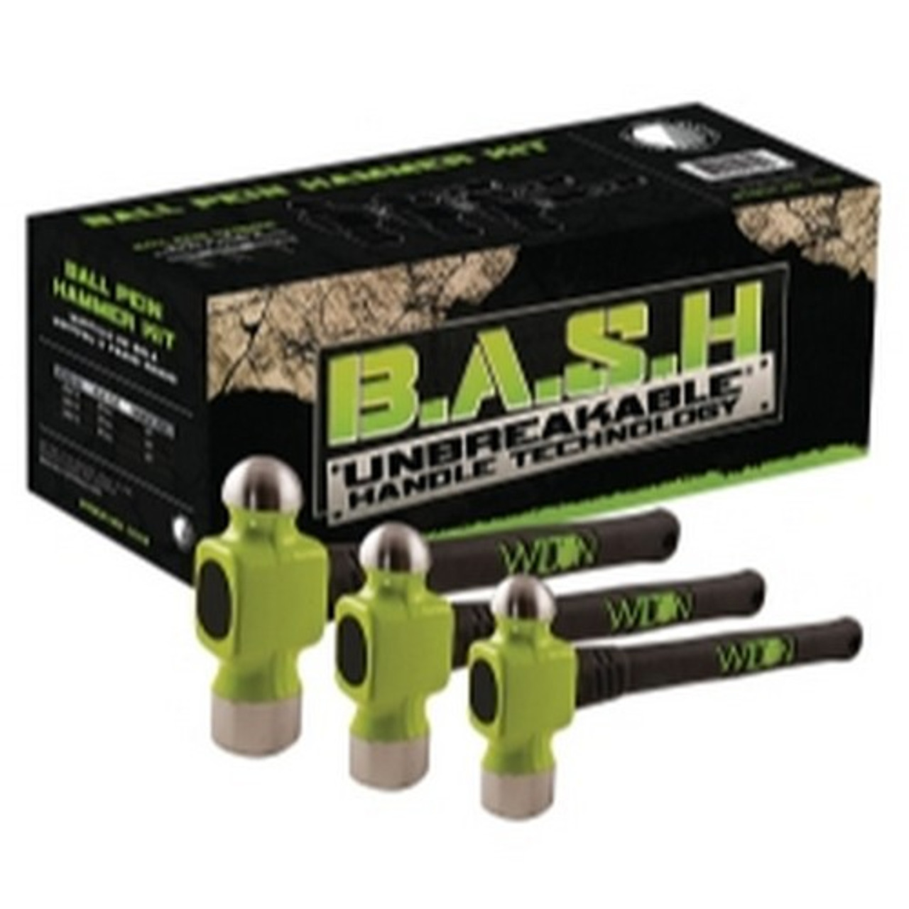 Wilton 11110 B.A.S.H 3-PC Ball Pein Hammer Kit | JB Tools