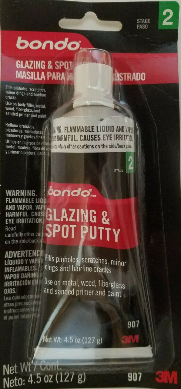 How To Use Putty Glaze Over Bondo 