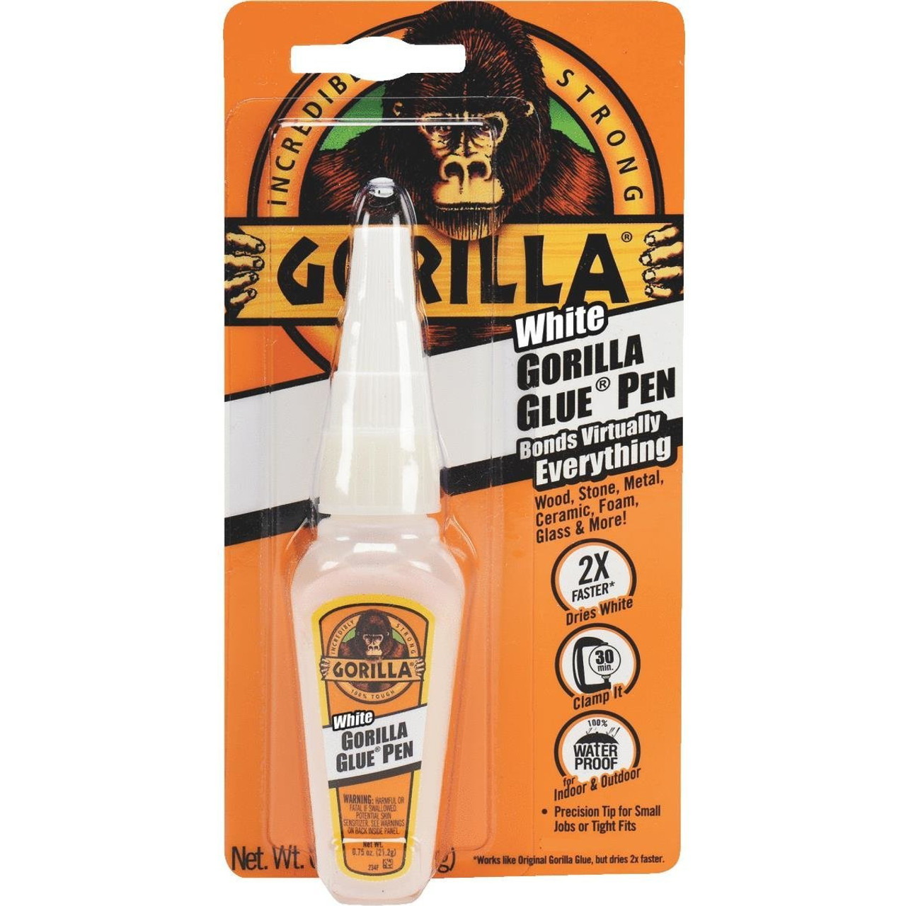 Gorilla Glue Ultimate Waterproof Wood Glue, 8 Ounce, Natural Wood Color  (104404)