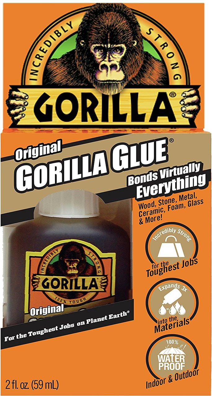 Gorilla 4 oz. Dries Clear Wood Glue (6-pack)