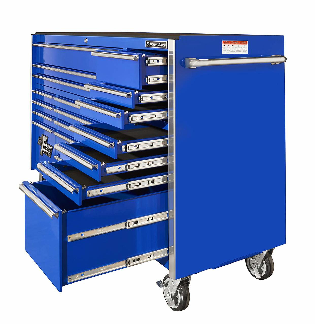 Extreme Tools RX722519RCBL 72 RX Series 19-Drawer Roller Cabinet - Blue