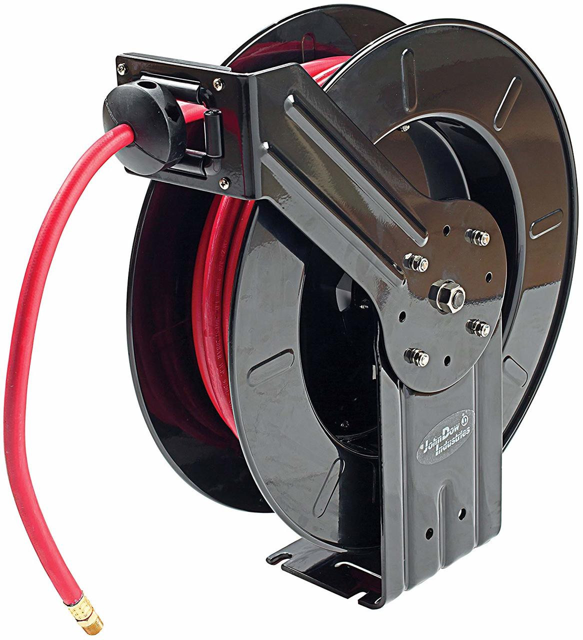 John Dow JD-1250 1/2 50' Low Pressure Professional Hose Reel