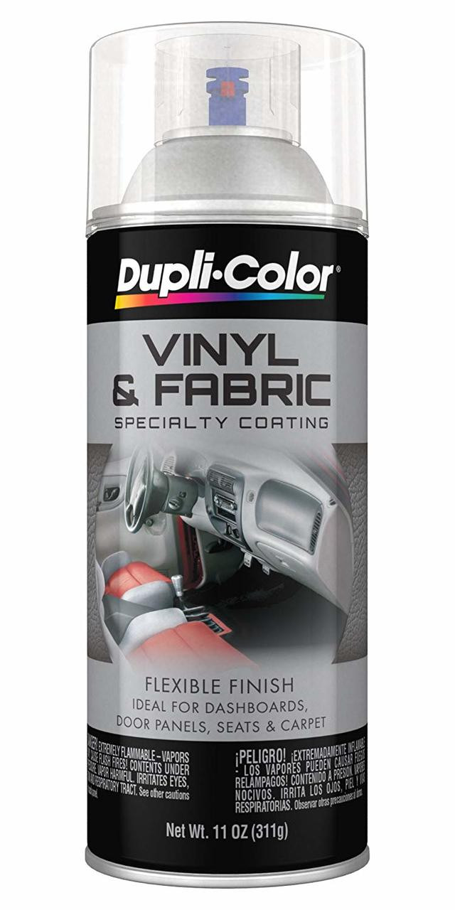 Dupli-Color Vinyl & Fabric Paint Gloss Black 311g - HVP104 - Dupli-Colour