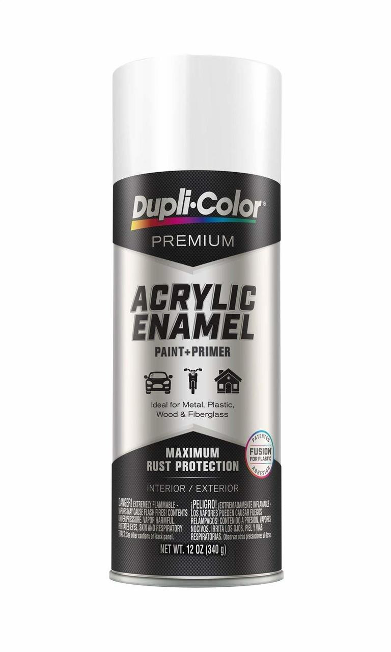 Duplic-color DA1670 Gloss White Acrylic Enamel