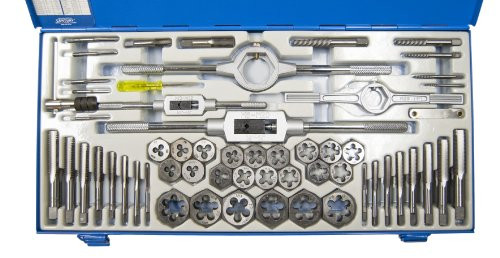 Century Drill 58Piece Fractional Tap and Die Set (98958) JB Tools