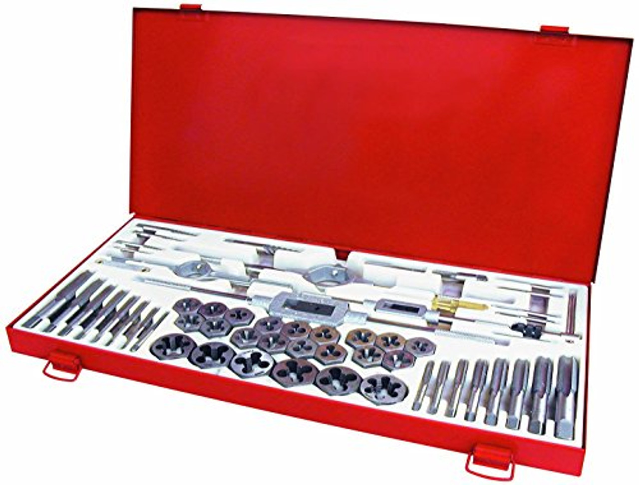 Century Drill 58 Piece Tap and Die Metric Set (98957) JB Tools
