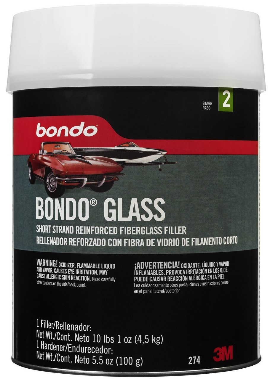 Bondo 274 mastic renforcé de fibre de verre - 1 gallon