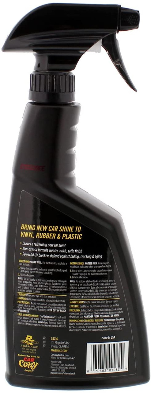 Meguiars G16402 Whole Car Air Refresher Odor Eliminator, New Car Scent 2  oz. Aerosol