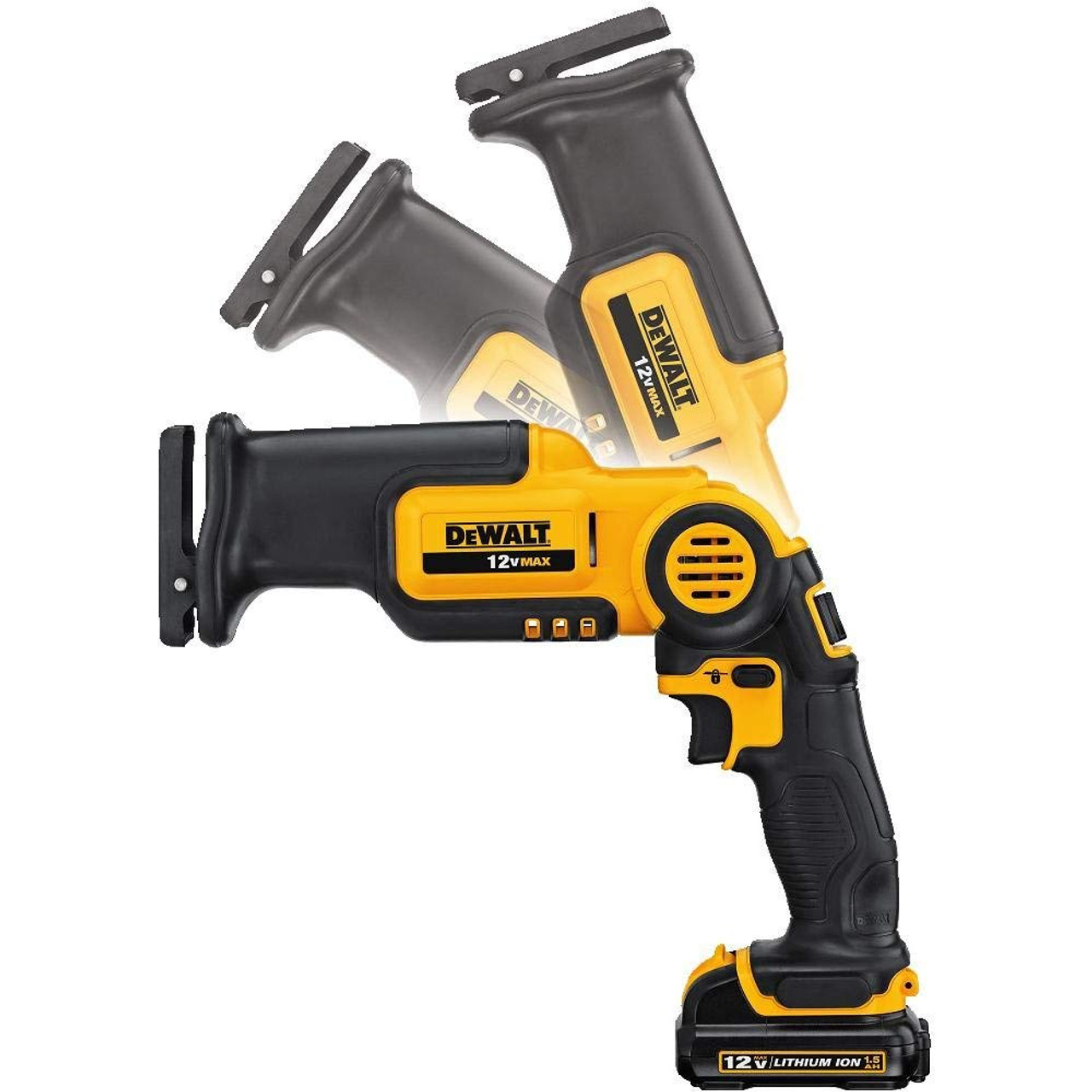 Dewalt dcs310s1 12v 最大 * コードレス ピボット レシプロソー キット ...