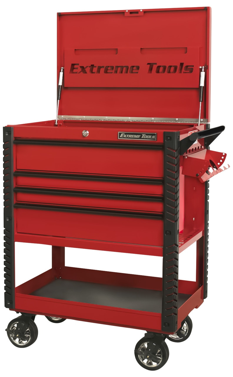 extreme tools tool cart deluxe