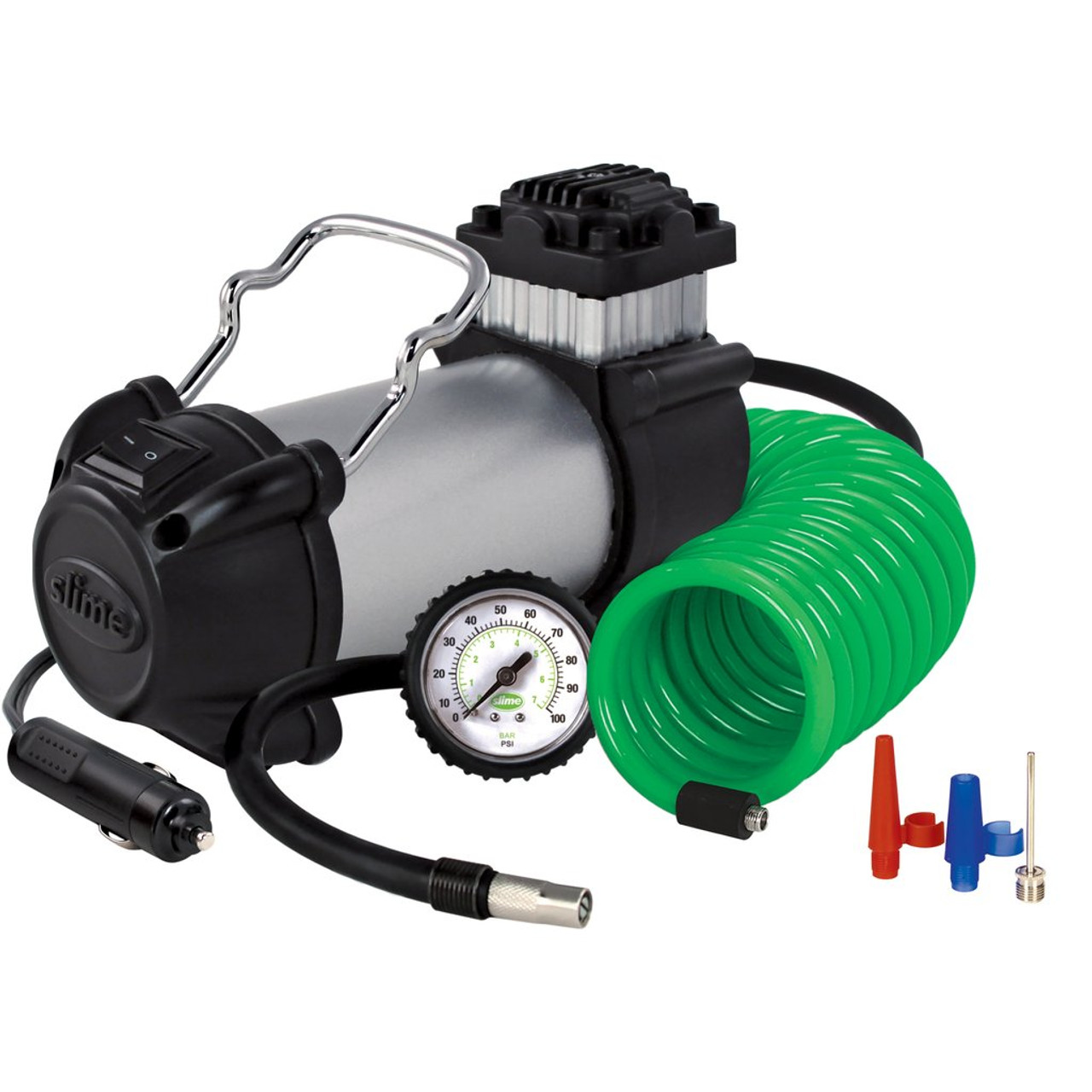 Slime 40030 Compact Pro Power Direct Drive Tire Inflator
