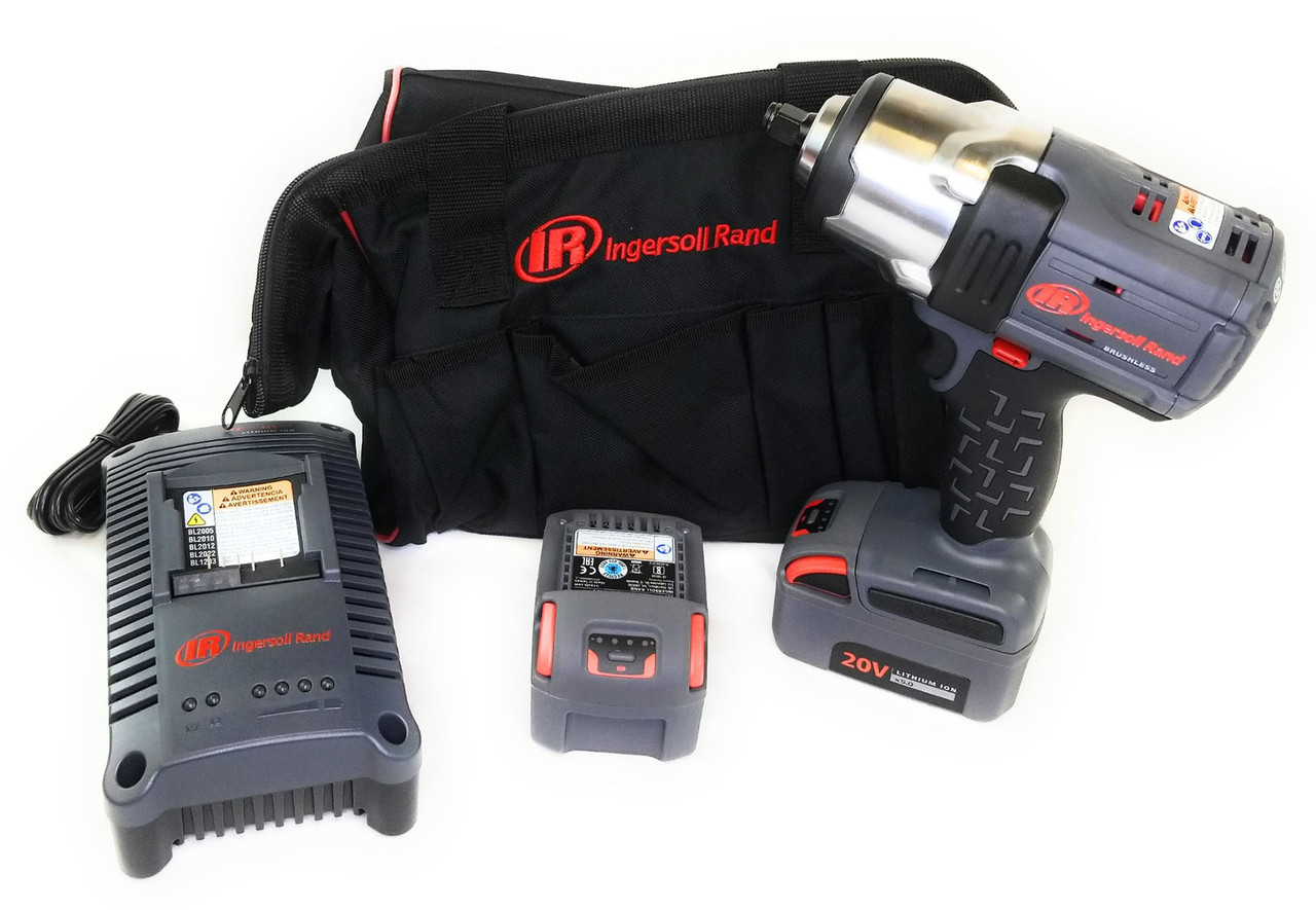 Ingersoll Rand W7152-K22 Impact Wrench 1/2IN IQV20 High Torque - 2