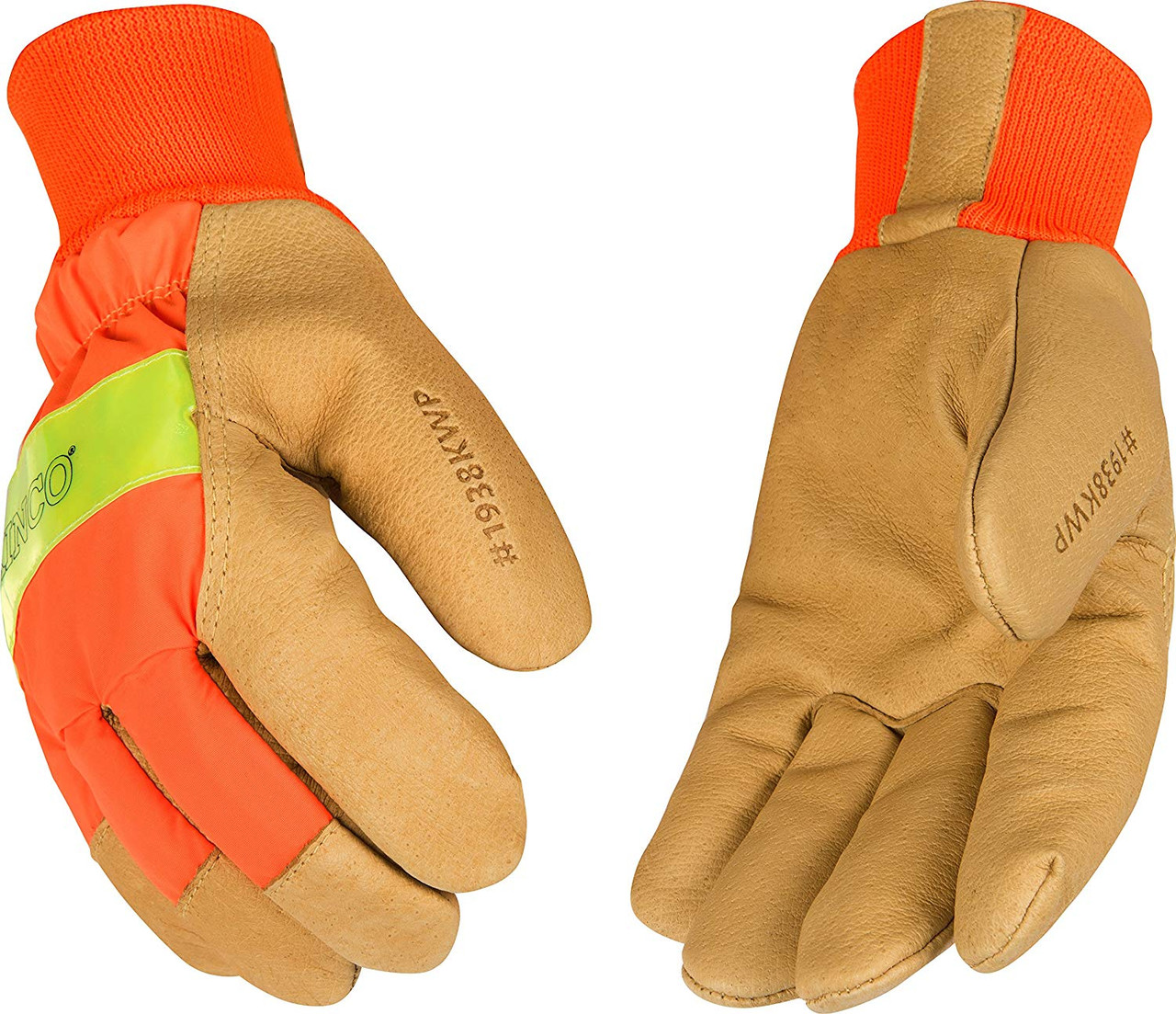 Kinco 1790 Warm Grip Form Fitting Gloves Size Large Set of 2 Pair for sale online 