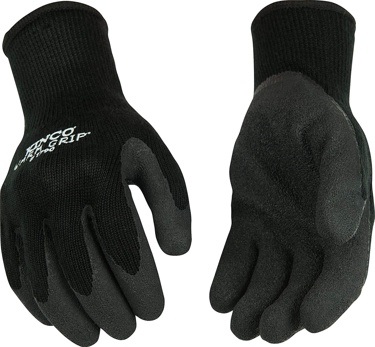 Latex-Dipped Work Gloves, Medium