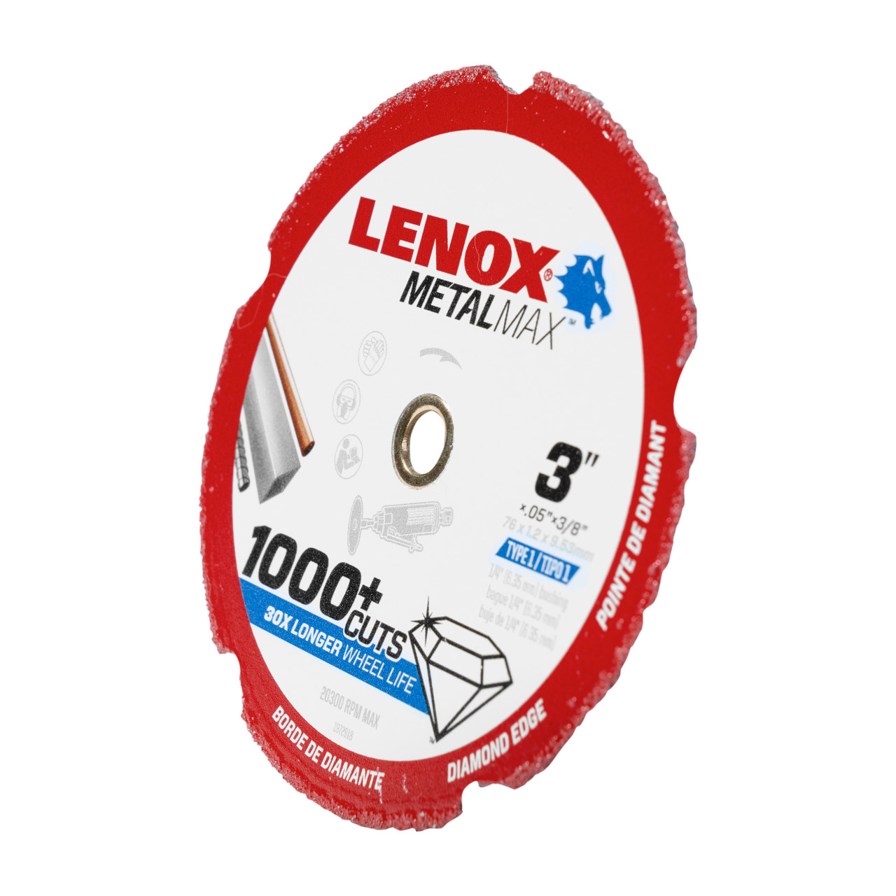 Lenox 1972918 Metalmax Diamond Edge Cutoff Wheel 3 X 3/8 X Lenox Tools 1972929 Metalmax Diamond Edge Cutoff Wheel, 14 | Envío Gratis Dewalt 3 Inch Cut Off Tool