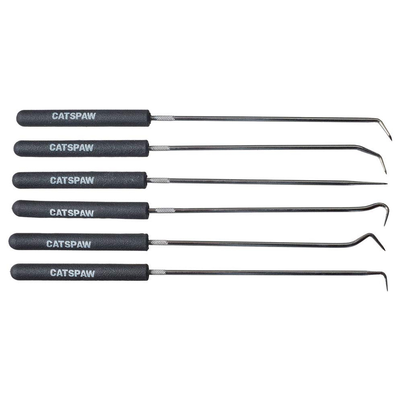 Mayhew Tools 17991 9-3/4 Long 6Pc Hook & Pick Set W/Cushion Grip