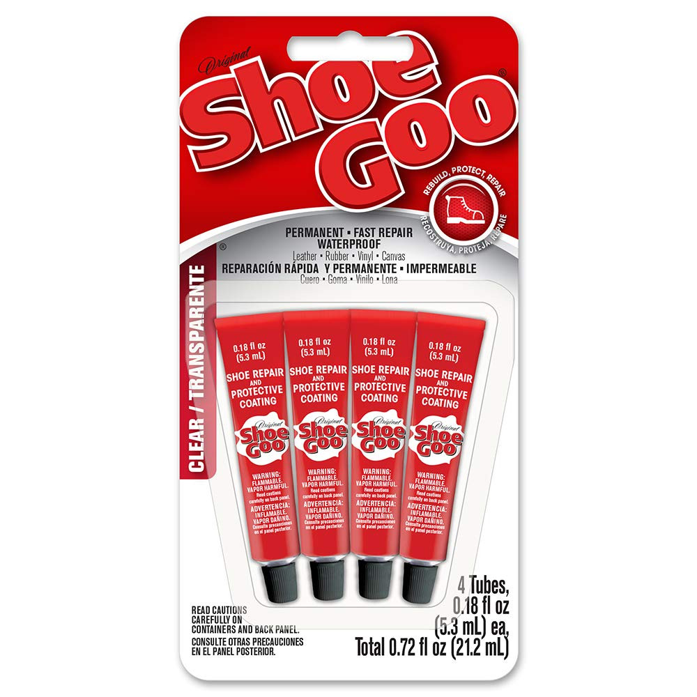 Goop 4-Pk 0.18 fl oz Clear Shoe Goo Shoe Adhesive (5510110) | JB Tools