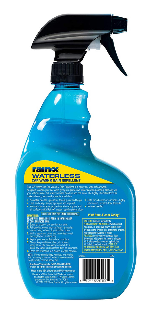 Rain-X 620036 Water Repellent Plastic Treatment - 12 fl. oz.
