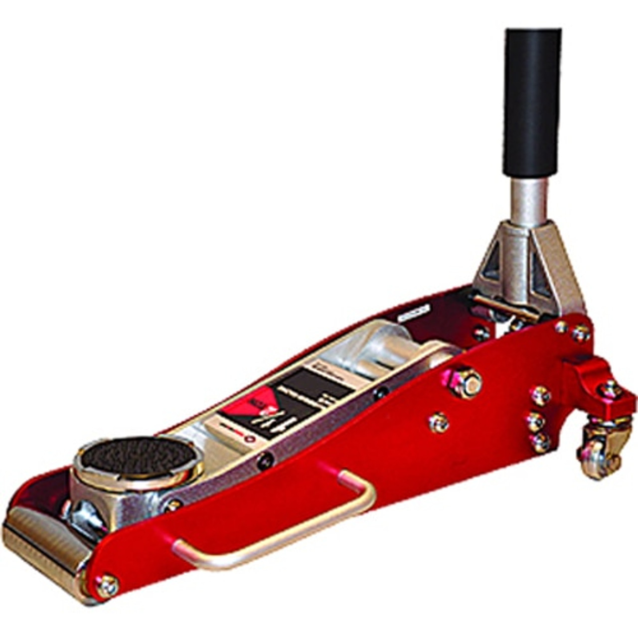 AMERICAN FORGE & FOUNDRY LIGHTWEIGHT 1.5 TON ALUMINUM RACING JACK WITH DOUBLE PUMPER (206)